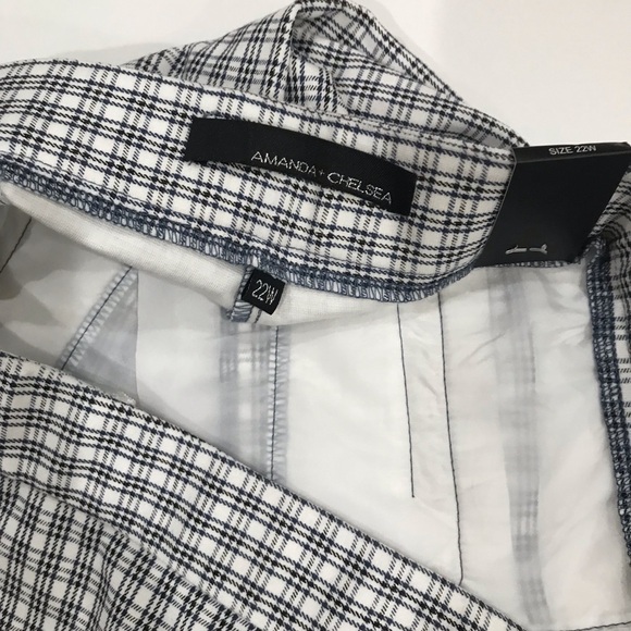 Amanda & Chelsea Alex pants modern fit ankle pants 22W plus size NWT E - Picture 4 of 4